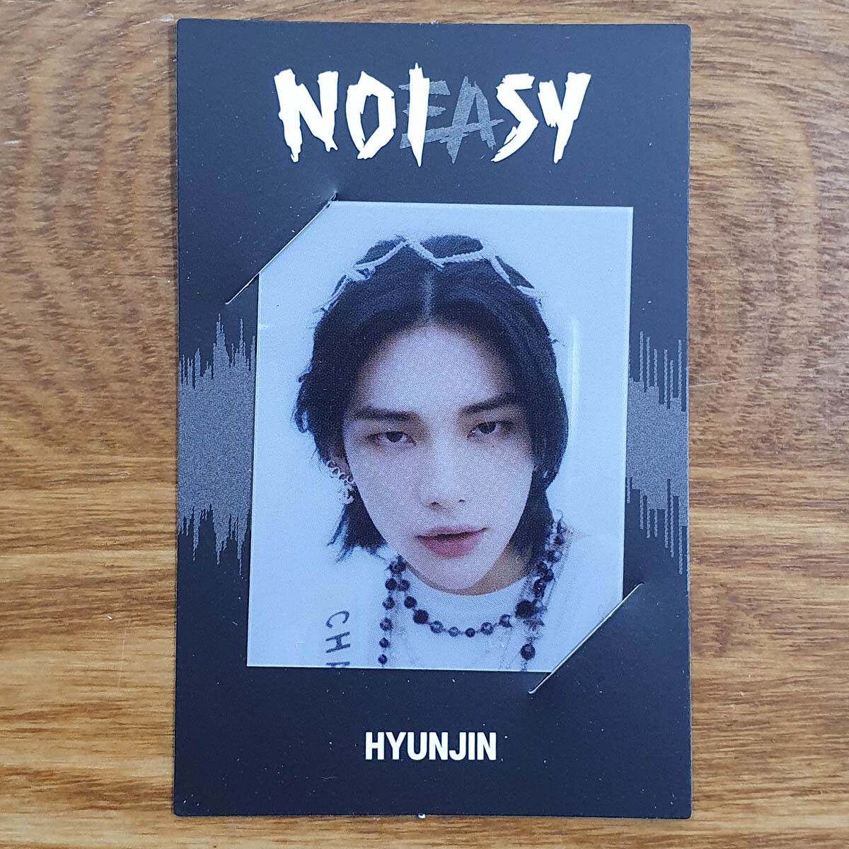 Hyunjin Official Frame Photocard Stray Kids The 2nd Album Noeasy