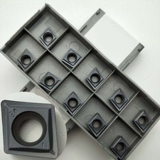 10PC CCMT09T308 -SM 907 CCMT 3-2-SM Lathe carbide insert for SCLCR for steel