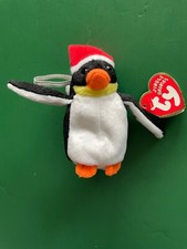 Ty Jingle Beanie Zero Penguin 2002 NWT Plush Holiday Christmas Vintage