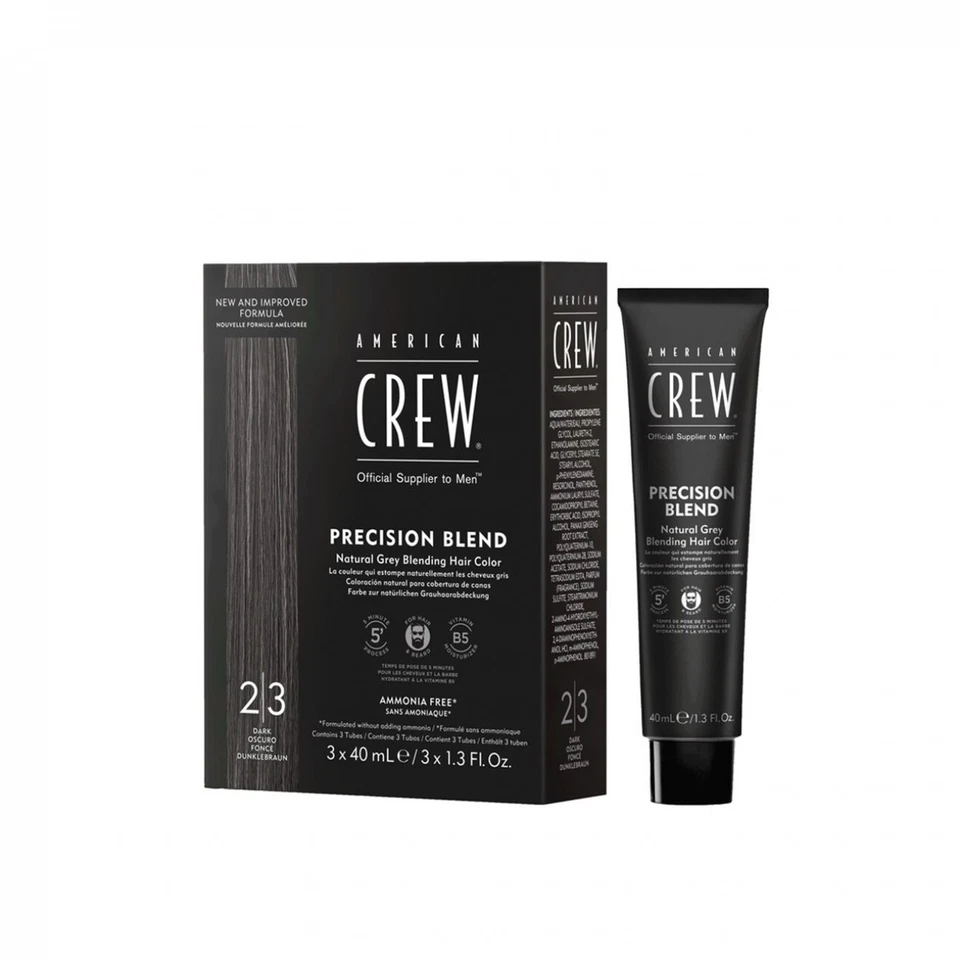 American Crew Precision Blend Hair Colour Set 2/3 3x40ml