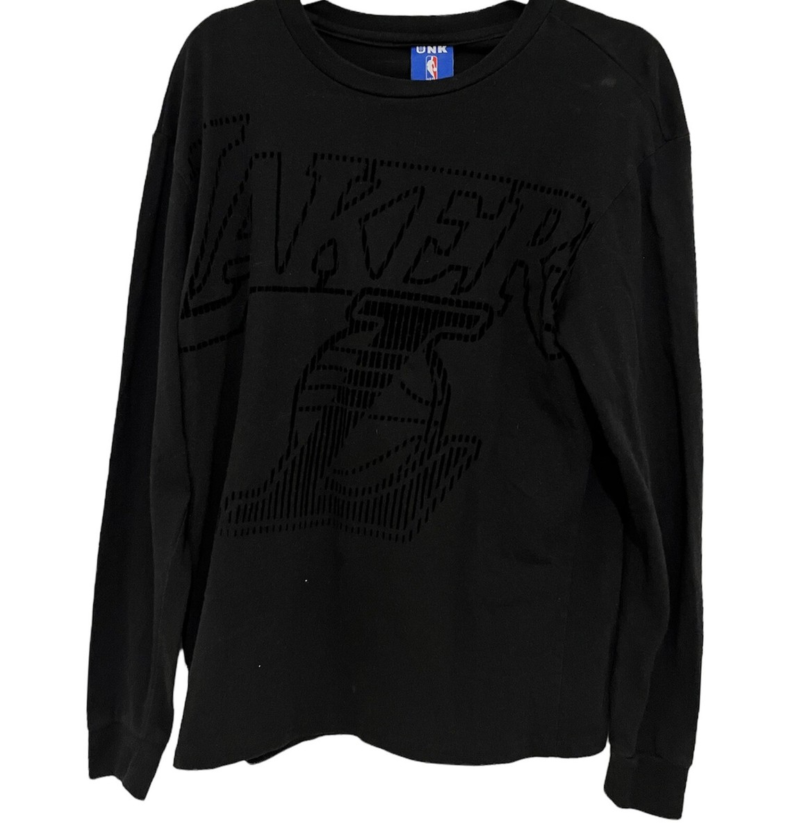 Lakers Apparel Lakers Black Long Sleeve Lakers Vintage Shirt Unk