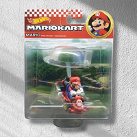 Hot Wheels Mariokart Mario Kart Pipe Frame + Parachute Mattel Neu & Ovp