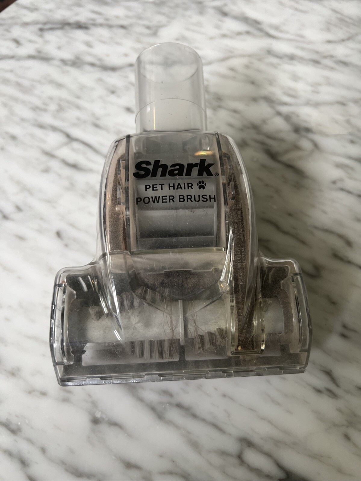Shark Vacuum Pet Hair Power Brush Tool Attachment Clear Purple Shark Power Brush-image
