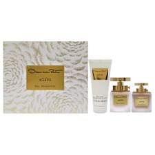 Alibi Eau Sensuelle by Oscar De La Renta for Women - 3 Pc Gift Set