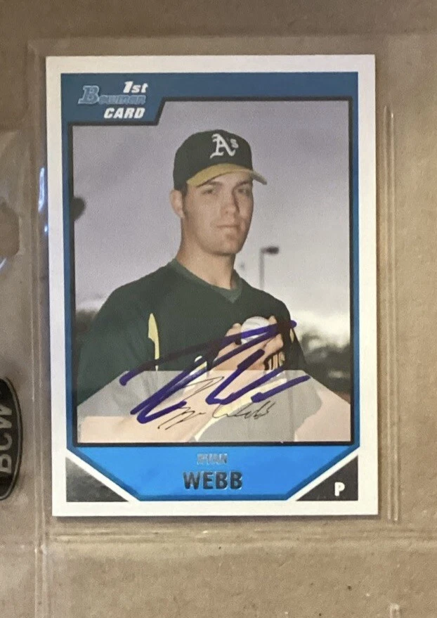 2007 BOWMAN PROSPECTS SIGNED AUTOGRAPHED CARDS - Image 4 of 4