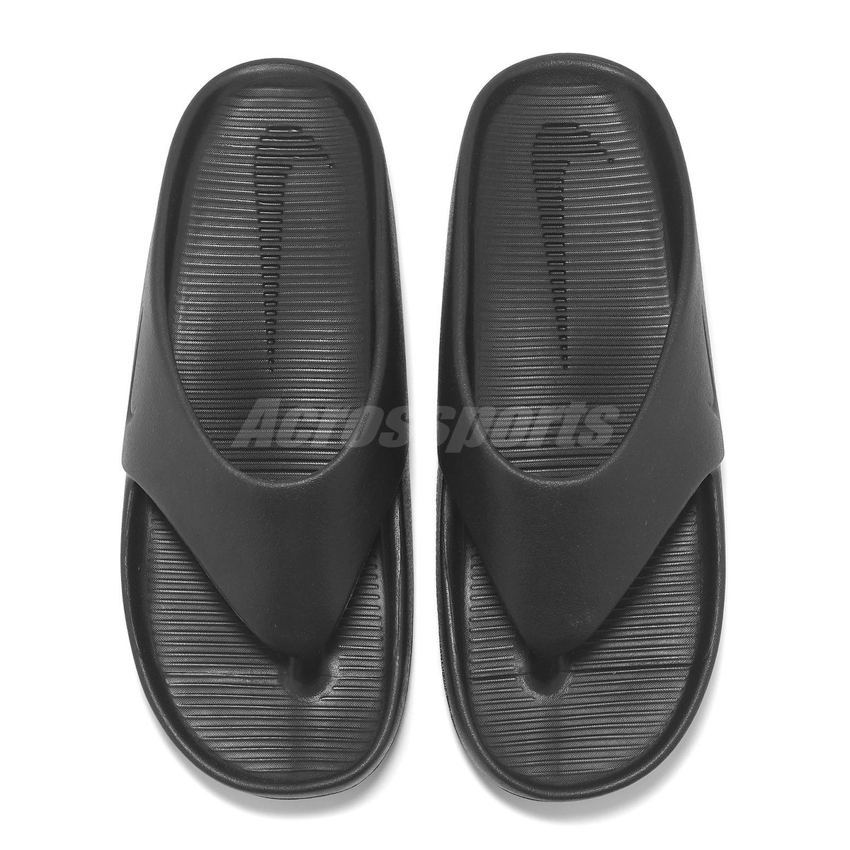 スニーカー Nike Calm Men's Flip Flops Nike Calm Flip Flop Black Men Unisex Sandals Thongs Shoes