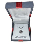 Diamond Pendant Necklace, New