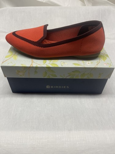Birdies The Blackbird Women’s NWB Slip On Shoes Pointed Toe Coral Reef Size 7