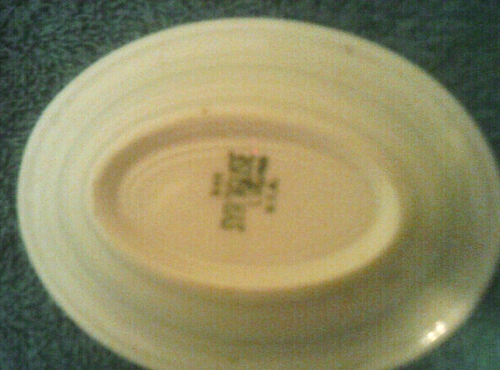 Small Oval Shield bowl The Homestead Hotel Hot Springs, Virginia Va. C&O Railway - Picture 4 of 5