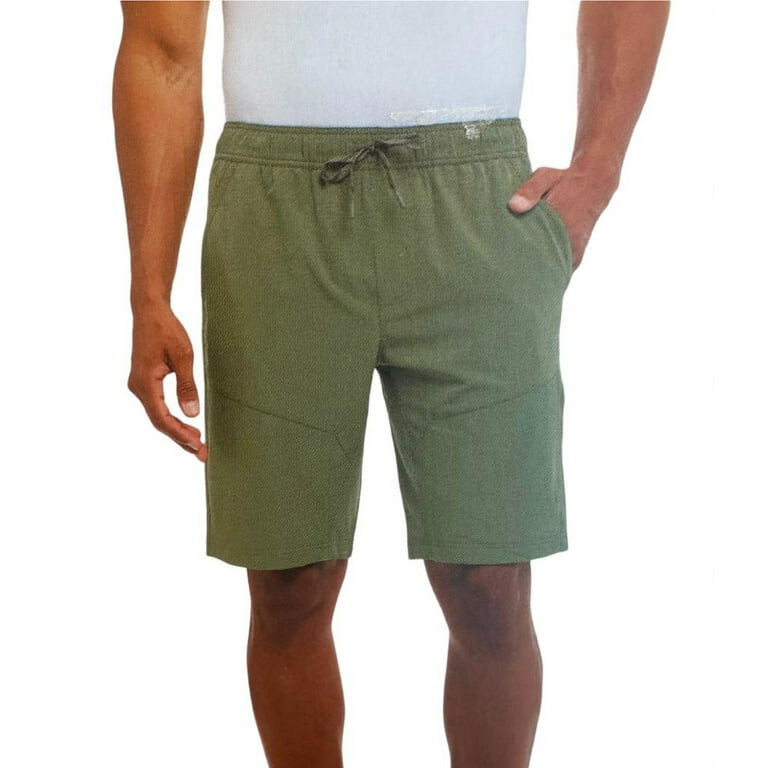 Мужские облегающие шорты Gerry Trail с плоской передней частью, стрейчевые, зеленые, XXL