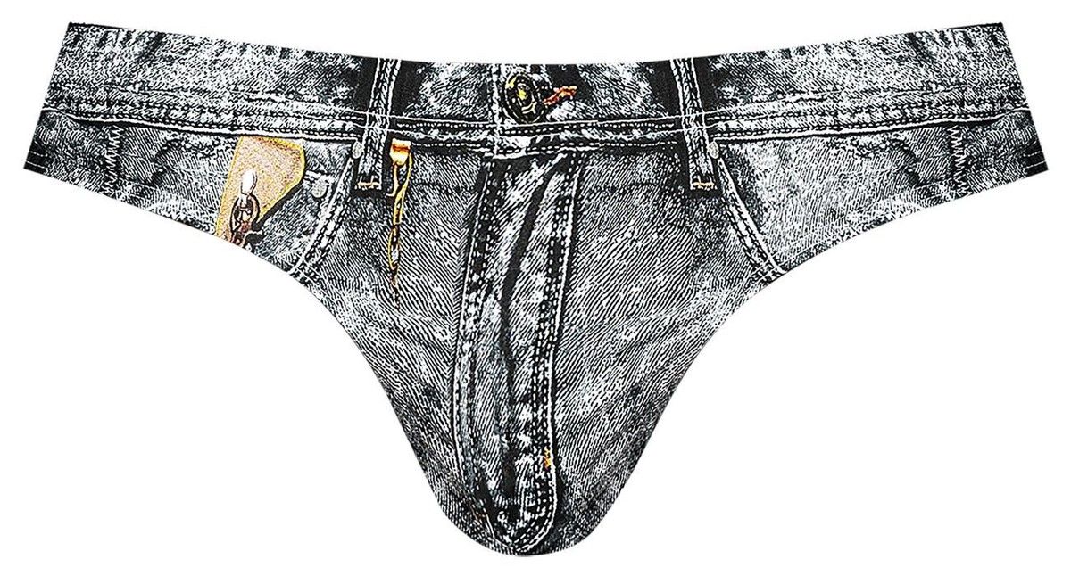 Mens Underwear: Male Power 440-286 Denim Thong | eBay