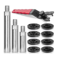 Sturdy Steel Angle Grinder Extension Rod Connectors for Accuracy Work