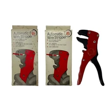2 Pack Automatic Wire Stripper with Cable Cutter Electrical Wire Form 0.2 - 6m㎡