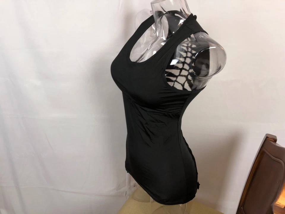 3 NUEVAS camisetas sin mangas entrenamiento elásticas S/M Negro Blanco Azul las 3 para 19,99 VENTA DE PRIMAVERA Foto 4 de 4