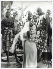 Michel Roueche - Africa - 1950's Vintage Silver Print - 2