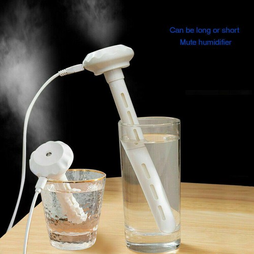 Home Car Mini USB Air Humidifier Desktop Portable Bottle Purifier Mist Oil Aroma - Picture 2 of 12