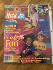 NICK JR MAGAZINE PREMIERE ISSUE FALL 1999 **Very Rare**