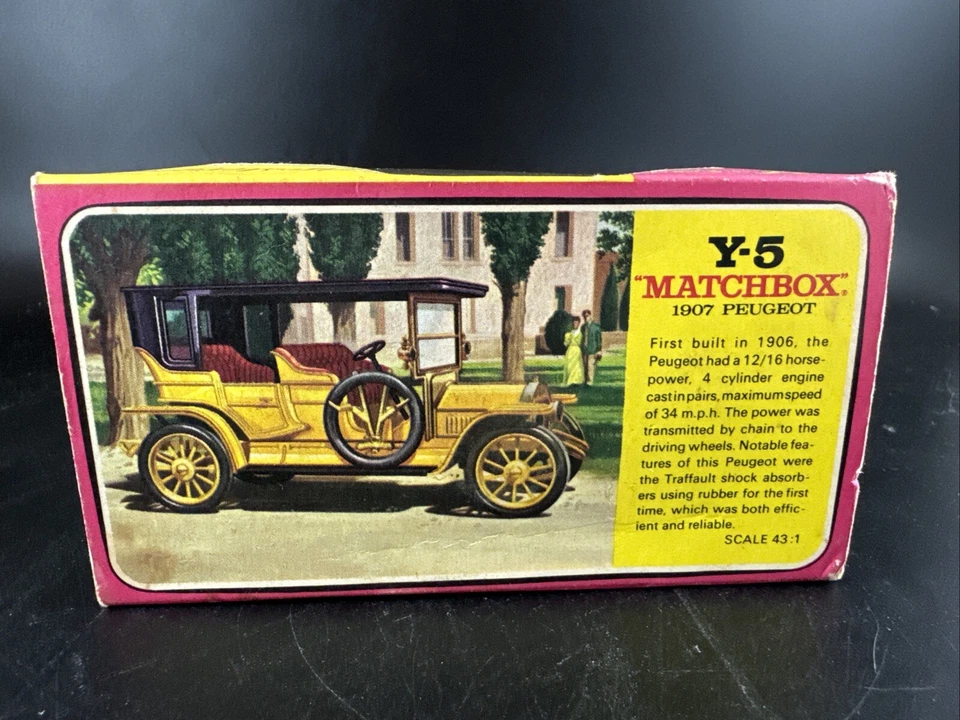 Modelos Matchbox de antaño Nº Peugeot Y-5 1907 Foto 2 de 4