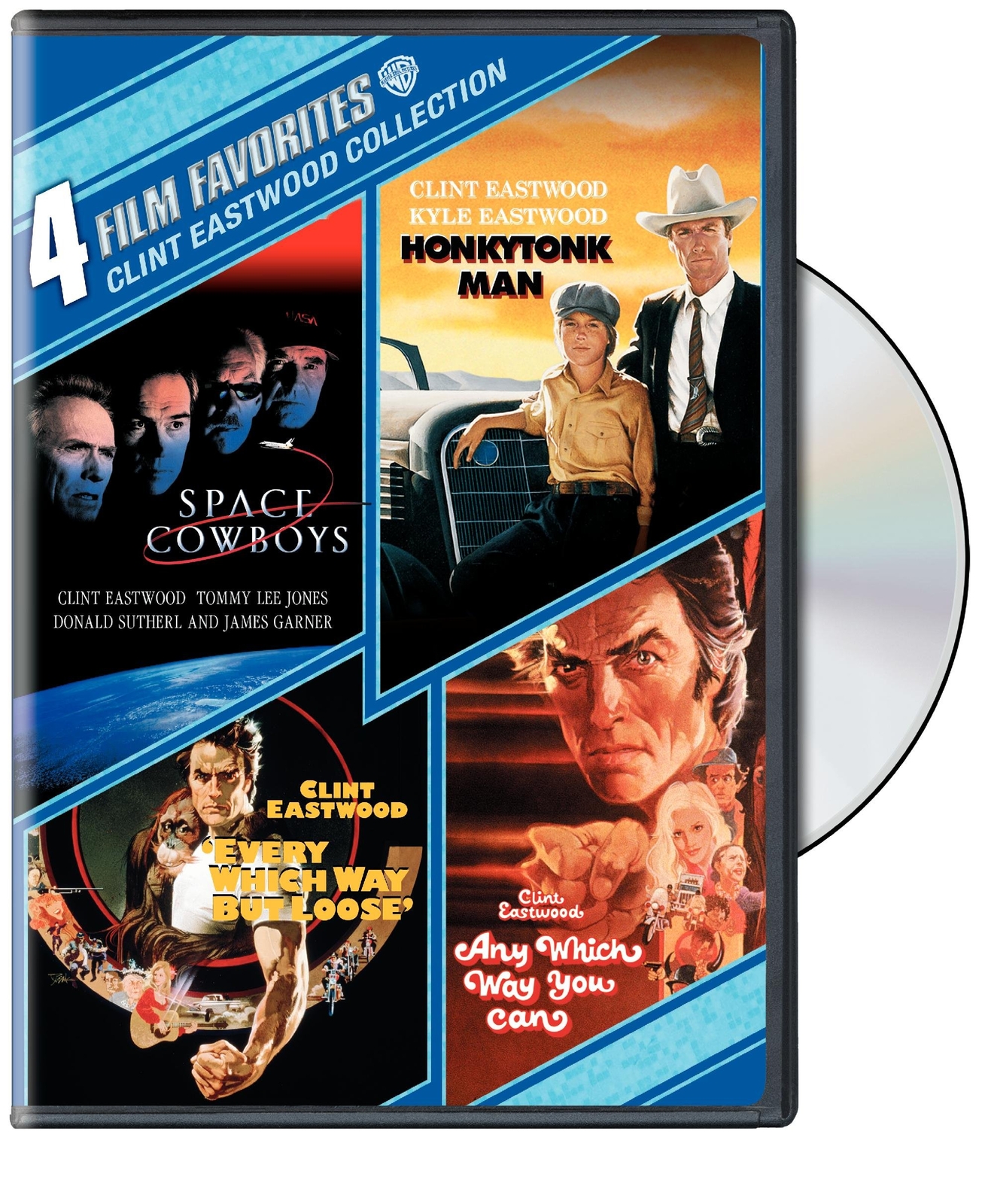 Clint Eastwood Comedy: 4 Film Favorites (2pc) (DVD)