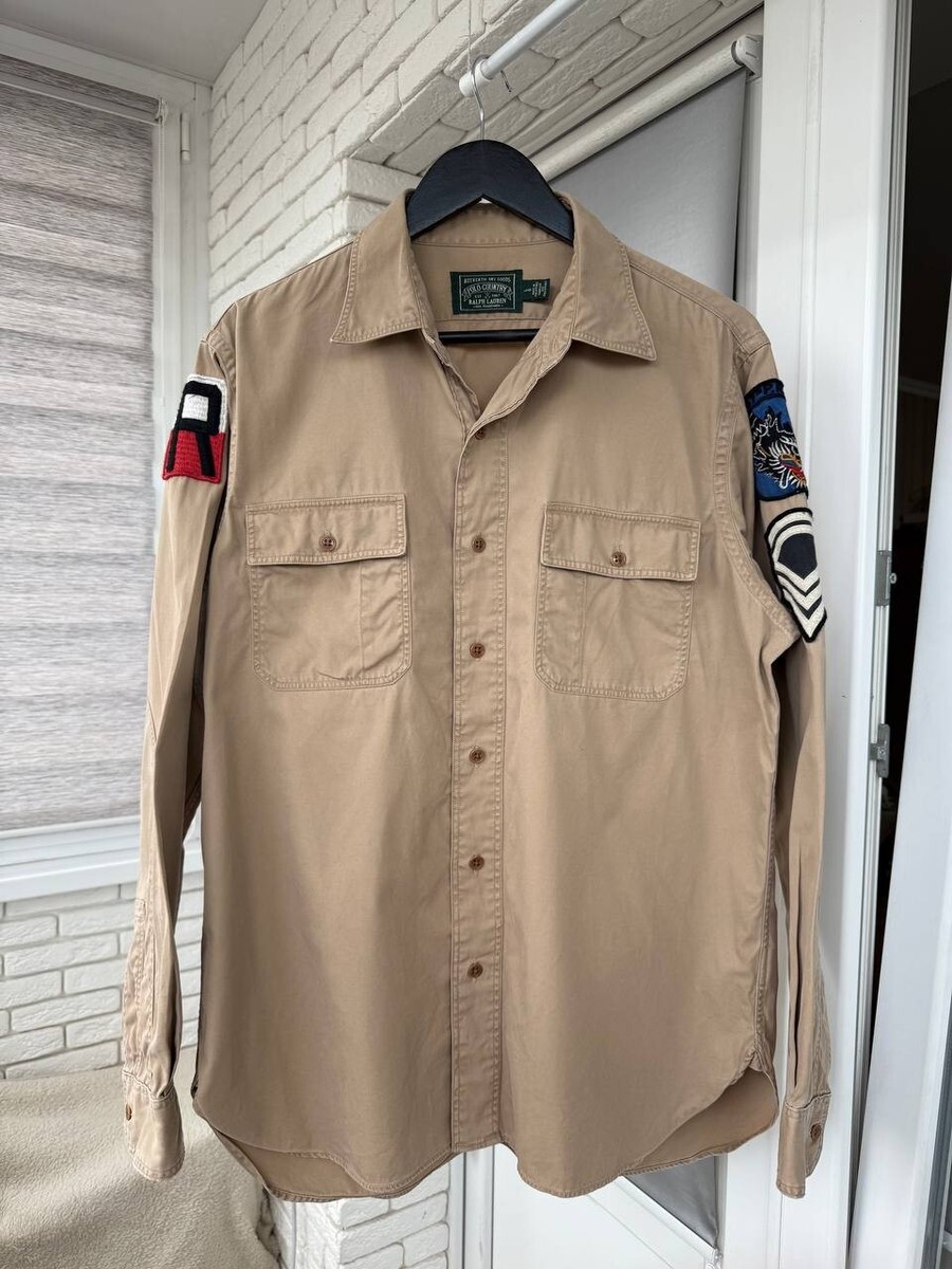 90s polo country vintage military jacket Lauren Ralph Vintage 