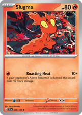 Slugma 28/162 Common | Temporal Forces | Pokemon Card