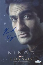 Kumail Nanjiani "Eternals" AUTOGRAPH Signed 'Kingo' 8x12 Photo ACOA