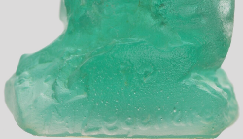 DAUM Crystal Nocturne Vert Figurine Green by Legendre Signed Lmtd Edition MIB - Picture 8 of 11