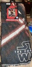 Disney Star Wars El Despertar de la Fuerza Holiday Tejido Tapiz Manta Tiro 40x60"