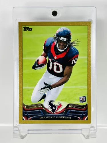 2013 Topps Gold Border DeAndre Hopkins RC #155 Rookie /2013