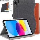 Leather Magnetic Smart Stand Case for iPad 11th (A16), 10th Generation 11"/10.9"