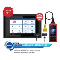LAUNCH X-431 PAD III + LAUNCH TPMS MILLENNIUM PRO COMBO