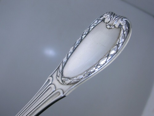 Rare 6 French Sterling Silver Melon Forks Knives unusual form Robert Linzeler - Picture 4 of 10