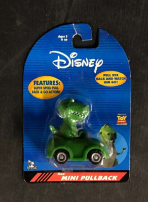 Disney Pixar Toy Story Rex Mini Pullback Car | eBay