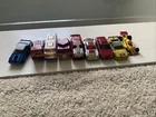 Lot of 9 Vintage Toy  Matchbox Race Car