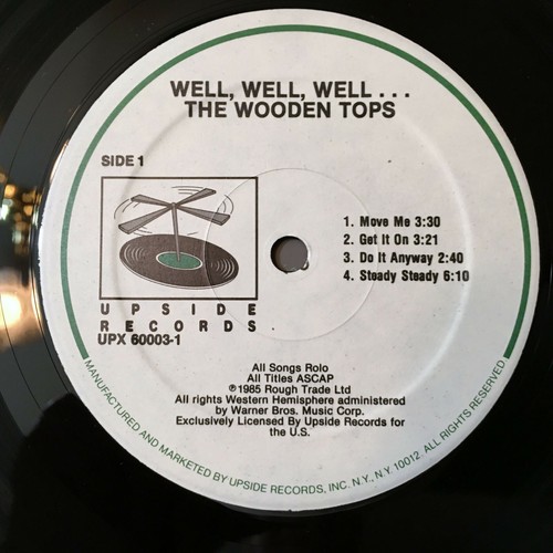 The Woodentops Well Well Well (1986) Vinyl EP Upside Records EX/EX - Picture 6 of 12