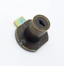 National Drawer Desk Lock C8705 KA C346A Antique Brass Finish