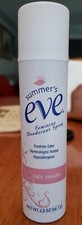 Summers Eve Feminine Deodorant Spray Baby Powder 2 oz Vintage
