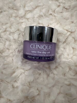 CLINIQUE Take The Day Off Cleansing Balm Makeup Remover 1 oz 30 mL NEW