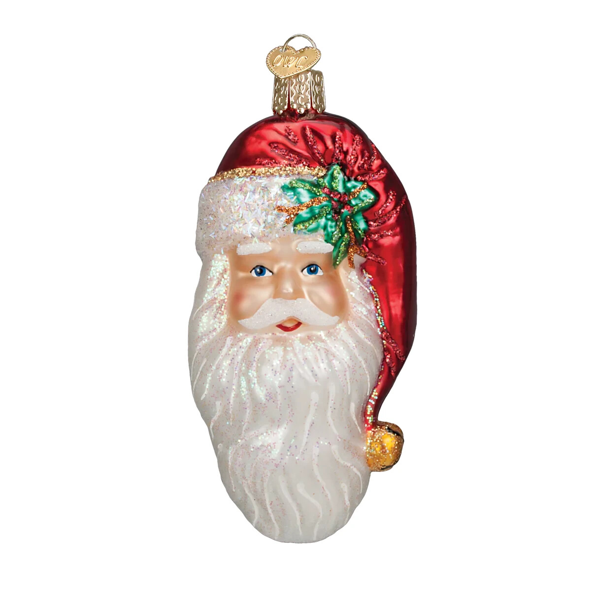 Old World Christmas NOSTALGIC SANTA (40256) Glass Ornament w Old World Christmas NOSTALGIC SANTA (40256) Glass Ornament w