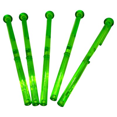 5x LEGO  Pfeil für Spring Shooter z.B. Star Wars in Transparent Grün 29340
