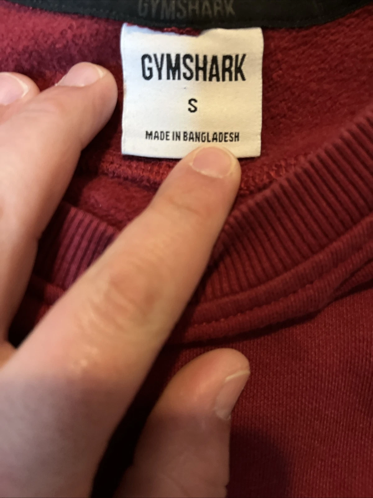 gymshark oversized crewneck pullover gym shirt