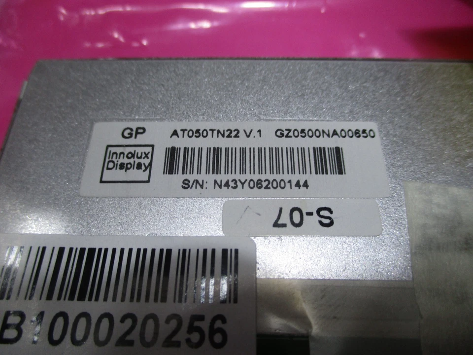 Innolux AT050TN22 V.1 5" TFT 640×480 LCD Display Screen Panel  w/ Controller - Image 4 of 4