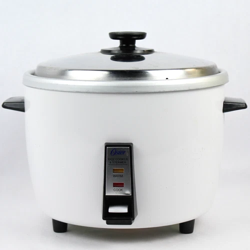Oster White Rice Cooker & Steamer Model 3811-08A Pre-Owned