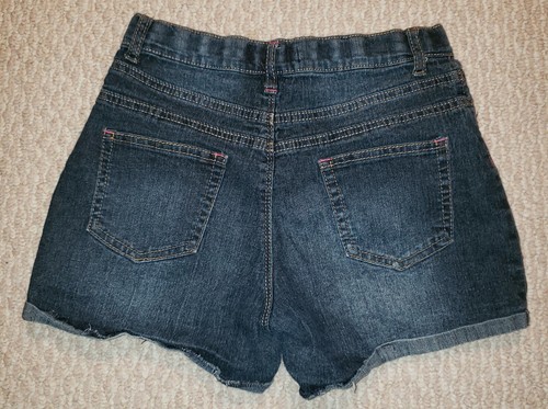 L.E.I. PANTALONES CORTOS CON PUÑOS MORGAN HIGH RISE JUNIOR TALLA 16R - Imagen 2 de 7