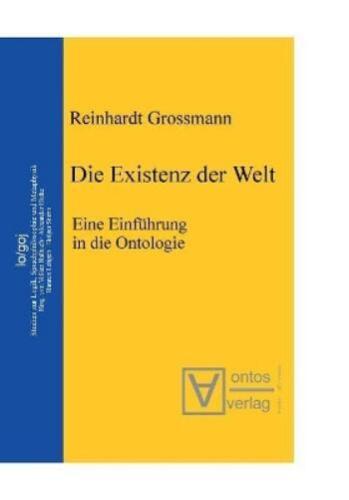 Reinhardt Grossmann Die Existenz der Welt (Paperback) Logos (US IMPORT) - Picture 1 of 1