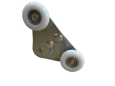 Laufrolle, Tandemlaufrolle, Doppellaufrolle für Sektionaltore, 12 mm