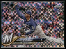 2018 Topps Chrome Update #HMT93 Freddy Peralta X-Fractor #/99