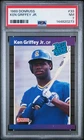 144820273 Ken Griffey Jr 1989 Donruss #33 RC Rated PSA 7 Rookie