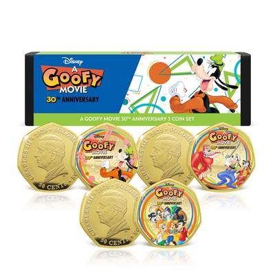 Disney A Goofy Movie 30th Anniversary Gold Coin Box Set 2025 Limited Edition