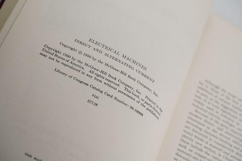 ELECTRICAL MACHINES: DIRECT AND ALTERNATING CURRENT Charles Siskind 1959 - Imagen 7 de 7